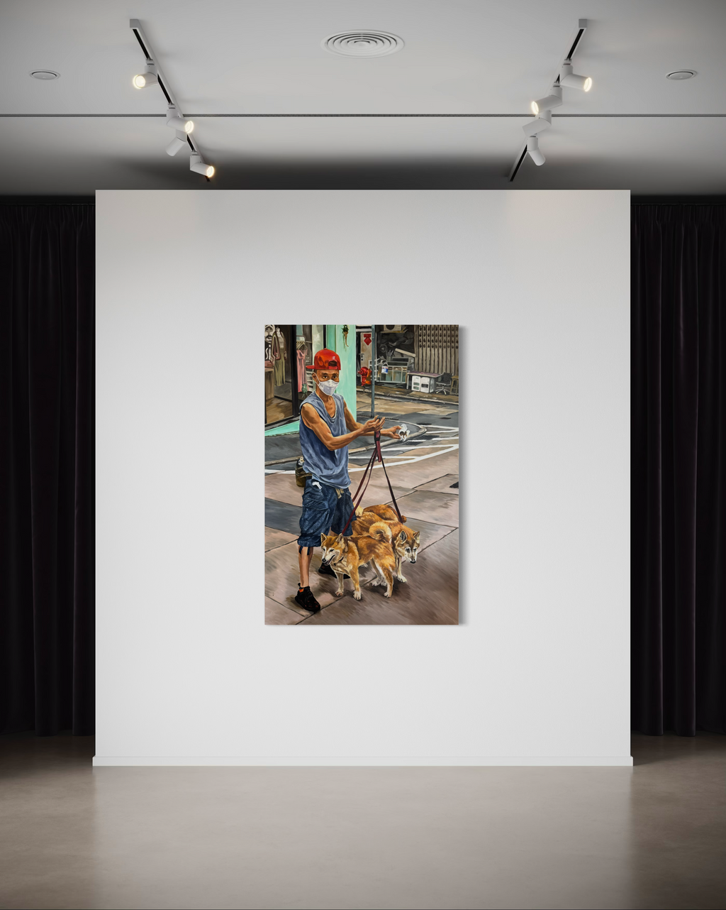 'Excuse me, I’m picking up the poop’