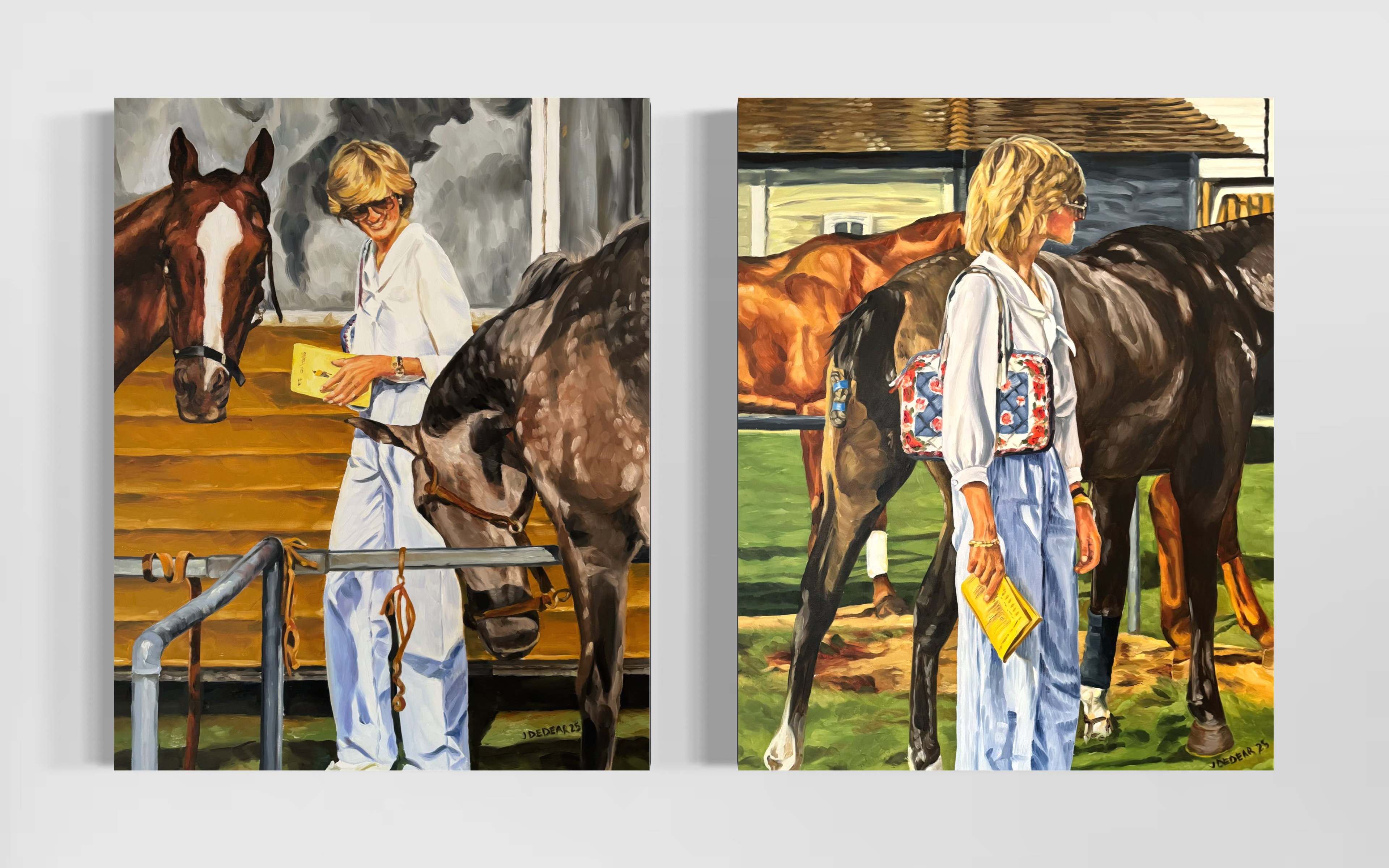 Princess Diana at the Polo #1